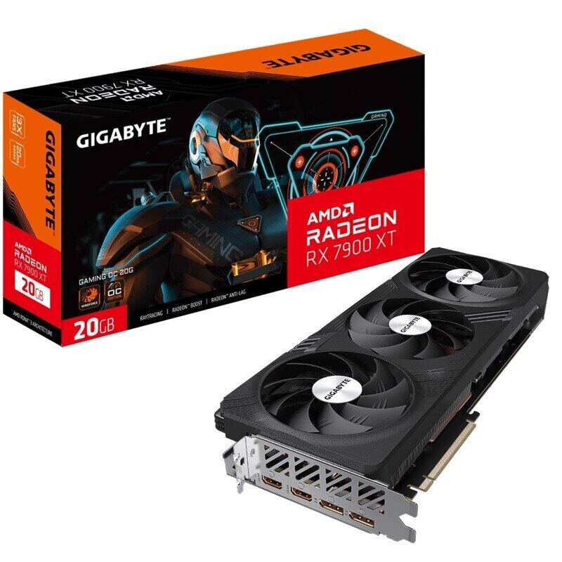 Gigabyte Radeon RX 7900 XT GAMING OC 20G (GV-R79XTGAMING OC-20GD) hinta ja tiedot | Näytönohjaimet | hobbyhall.fi