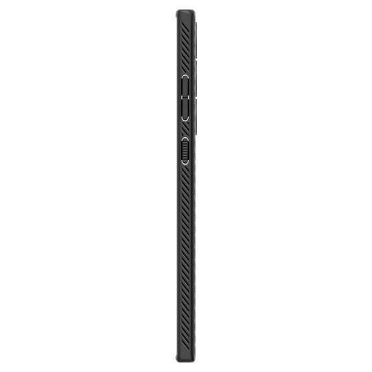 Spigen Liquid Air ACS05614 Samsung Galaxy S23 Ultralle, musta hinta ja tiedot | Puhelimen kuoret ja kotelot | hobbyhall.fi