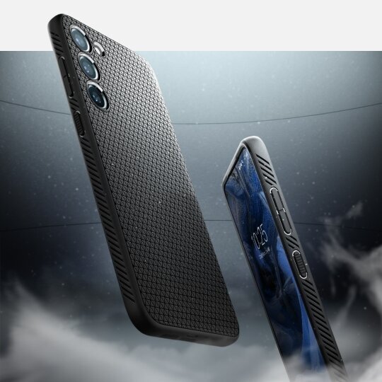 Spigen Liquid Air ACS05666 Samsung Galaxy S23 Plus, musta hinta ja tiedot | Puhelimen kuoret ja kotelot | hobbyhall.fi