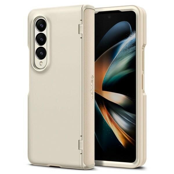 Spigen Slim Armor Pro, beige suojakuori mallille Samsung Galaxy Z Fold 4 hinta ja tiedot | Puhelimen kuoret ja kotelot | hobbyhall.fi