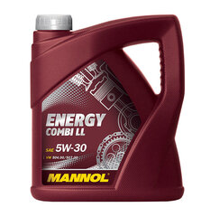 Moottoriöljy Mannol 5W30 Energy Combi LL 4l hinta ja tiedot | Moottoriöljyt | hobbyhall.fi