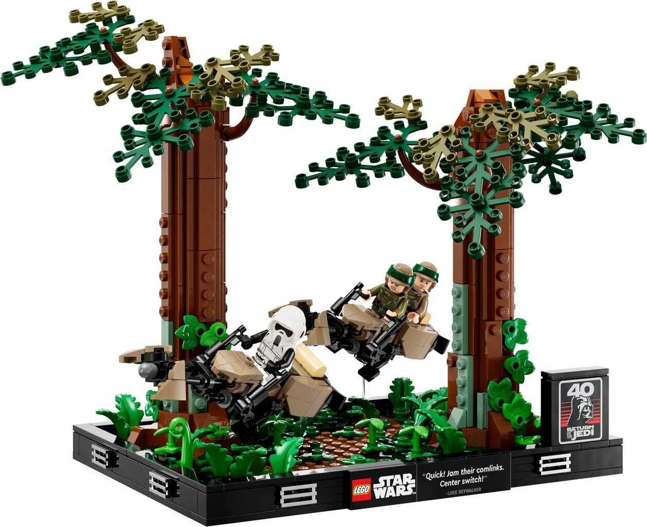 75353 LEGO® Star Wars Endoro™ Kiiturien takaa-ajo hinta ja tiedot | LEGOT ja rakennuslelut | hobbyhall.fi