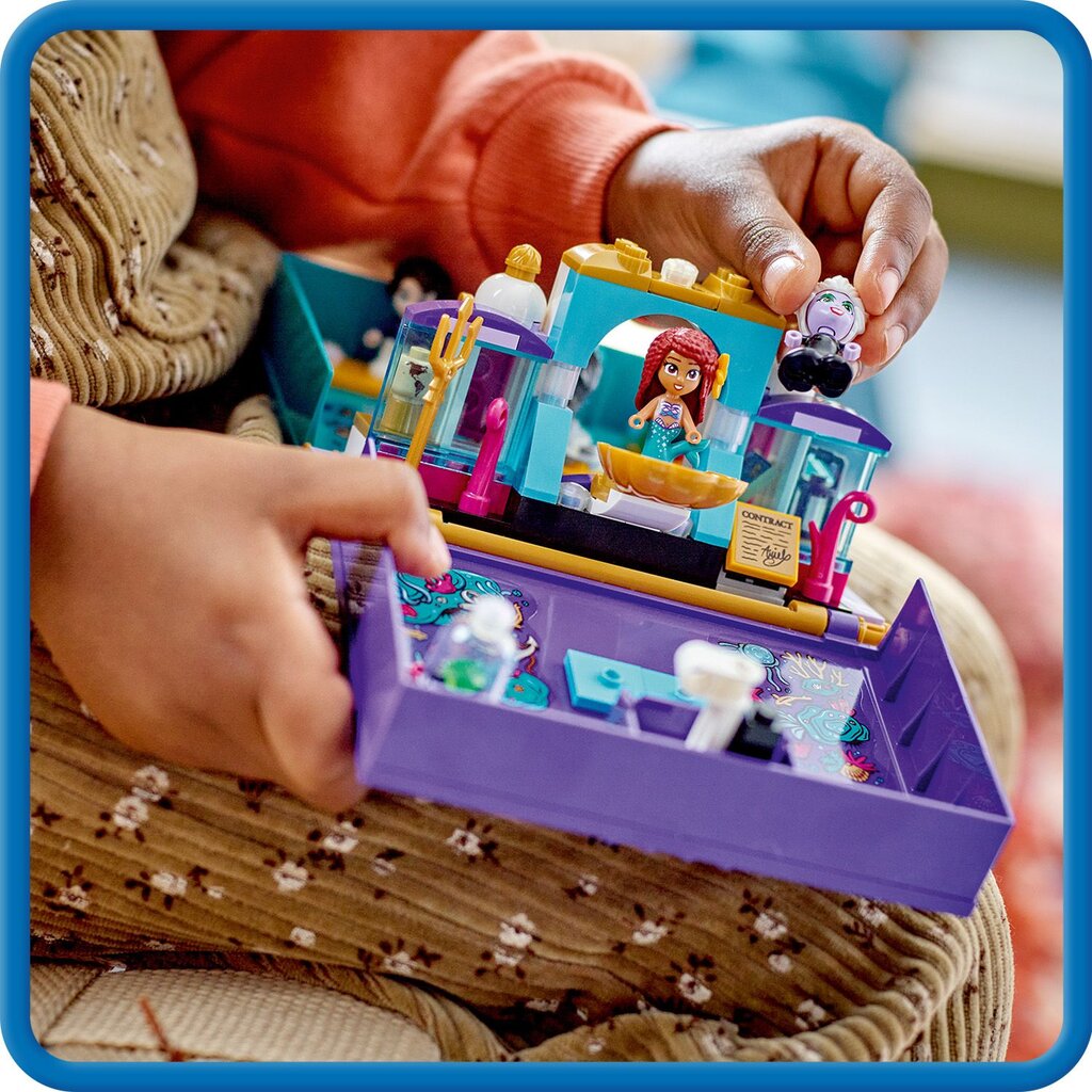 43213 LEGO® Disney Princess Pienen merenneidon satukirja hinta ja tiedot | LEGOT ja rakennuslelut | hobbyhall.fi