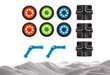 Geosmart Wheels 11 kpl. hinta ja tiedot | LEGOT ja rakennuslelut | hobbyhall.fi