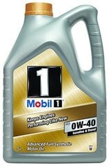 Moottoriöljy MOBIL 1 New Life SAE 0W-40, 5L hinta ja tiedot | Moottoriöljyt | hobbyhall.fi