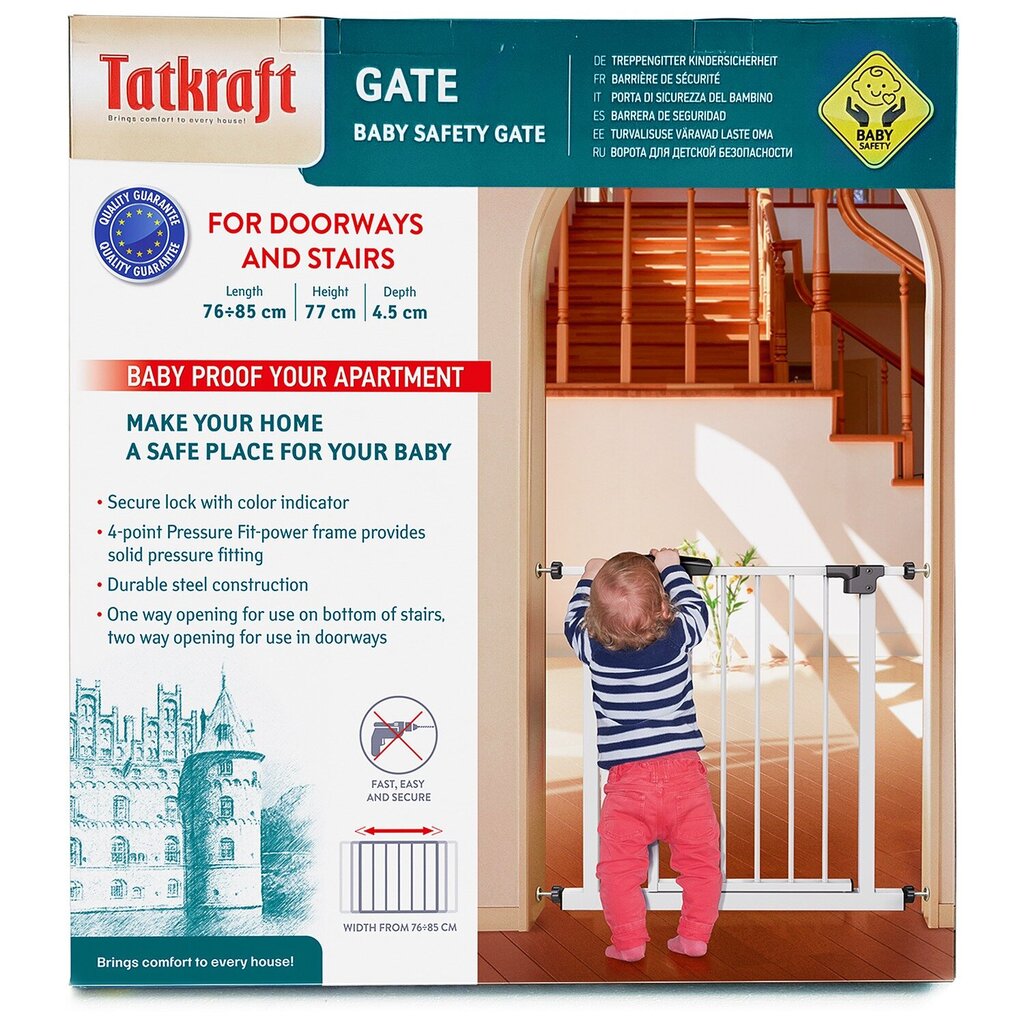 Turvaportti Tatkraft Gate hinta ja tiedot | Lasten turvallisuus | hobbyhall.fi