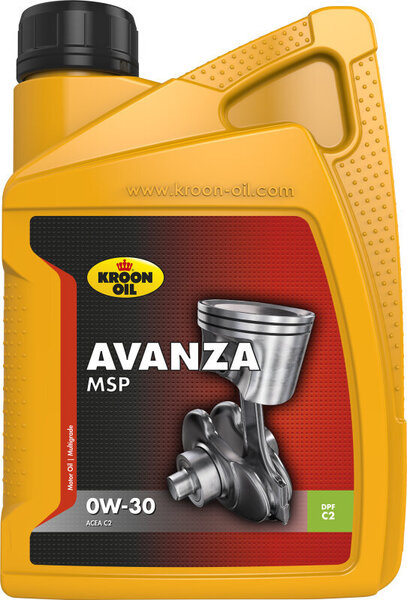 Kroon-Oil Avanza MSP 0W-30 Synteettinen öljy, 1 L