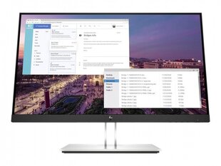 HP EliteDisplay E23 (9VF96AA#ABB), 23 inch,1920x1080 FHD AG, IPS, DisplayPort/HDMI/VGA /VGA, 4xUSB 3.0 hinta ja tiedot | Näytöt | hobbyhall.fi