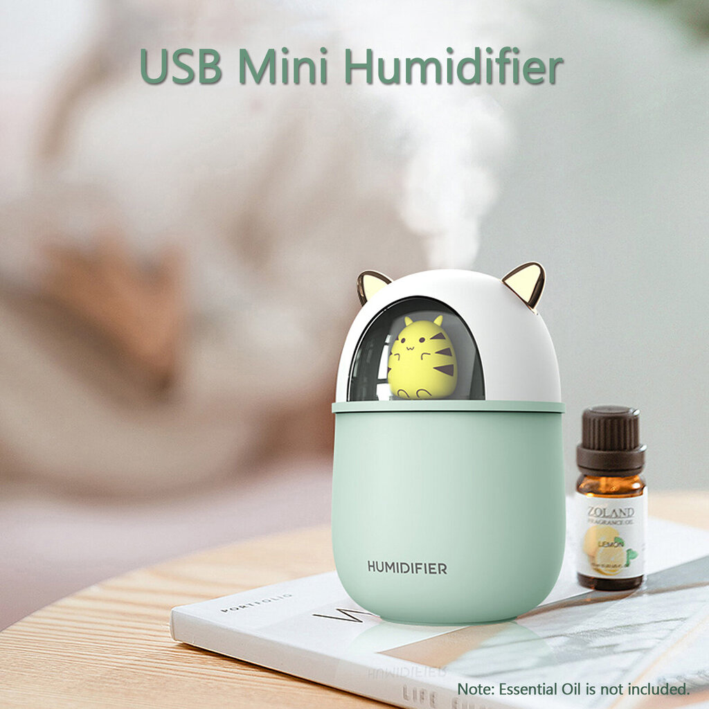 Humidifier A108 -ilmankostutin-höyrystin, vihreä hinta ja tiedot | Ilmankostuttimet | hobbyhall.fi