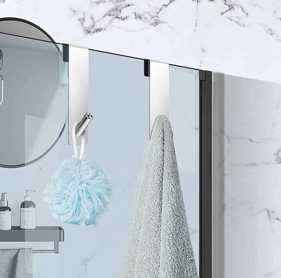 2 koukkua suihkukaappiin ripustamista varten. T27 hinta ja tiedot | Kylpyhuoneen sisustus | hobbyhall.fi