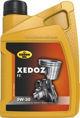 Moottoriöljy Kroon-Oil Xedoz FE 5W-30, 1L hinta ja tiedot | Kroon-Oil Autotuotteet | hobbyhall.fi