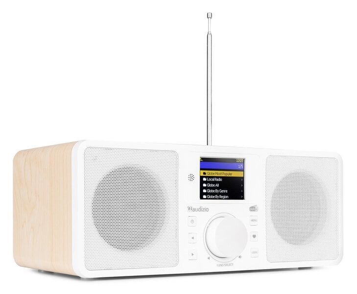 Audizio Rome WIFI Internet Stereo DAB+ Radio Valkoinen