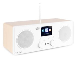 Audizio Bari WIFI Internet-stereoradio DAB+ White -toiminnolla hinta ja tiedot | Kelloradiot ja herätyskellot | hobbyhall.fi