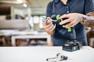 Festool Akkuiskuporakone TPC 18/4 I-Basic QUADRIVE 575604 hinta ja tiedot | Akkuporakoneet ja ruuvinvääntimet | hobbyhall.fi