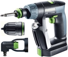 Festool Akkuruuvinväännin CXS 2,6-Set 576093 hinta ja tiedot | Akkuporakoneet ja ruuvinvääntimet | hobbyhall.fi