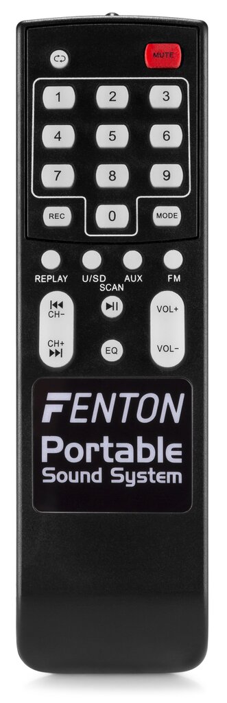 Fenton FT8LED kannettava äänijärjestelmä 8" 300W hinta ja tiedot | Kaiuttimet | hobbyhall.fi