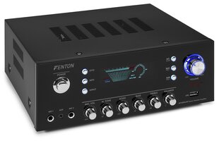 Fenton AV120FM-BT Stereo HiFi vahvistin hinta ja tiedot | Fenton Kodinkoneet ja kodinelektroniikka | hobbyhall.fi