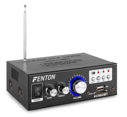 Fenton AV360BT minivahvistin BT/SD/USB/MP3 hinta ja tiedot | Fenton Kodinkoneet ja kodinelektroniikka | hobbyhall.fi