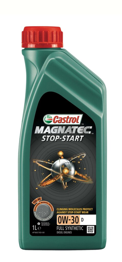 Castrol Magnatec Stop-Start 0W-30 D moottoriöljy, 1L hinta ja tiedot | Moottoriöljyt | hobbyhall.fi