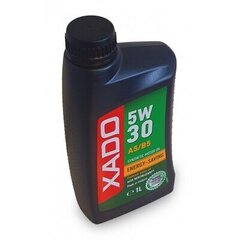 XADO Atomic OIL moottoriöljy 5W-30 A5 / B5, 1L hinta ja tiedot | Moottoriöljyt | hobbyhall.fi