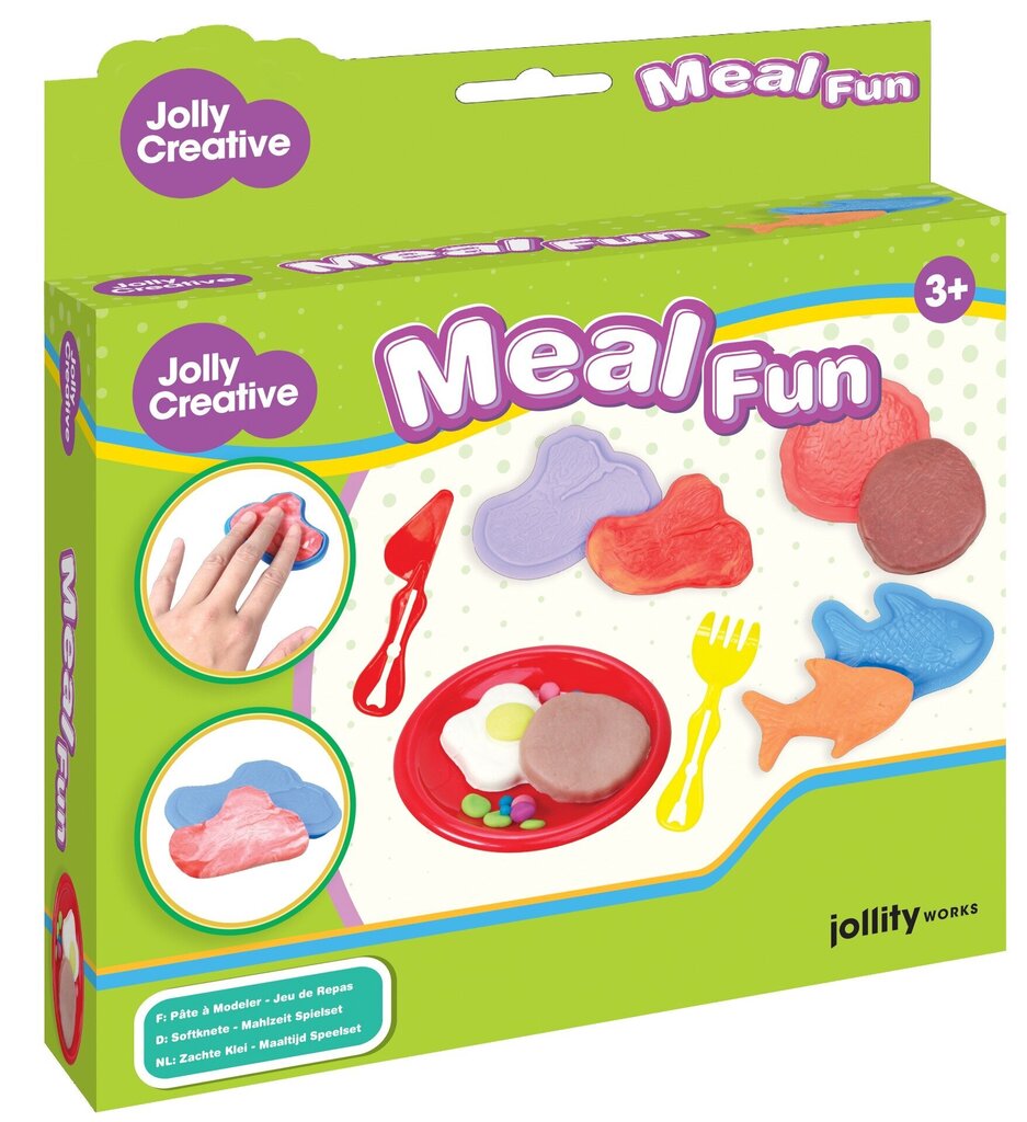 Muovailusetti Meal Fun hinta ja tiedot | Kehittävät lelut | hobbyhall.fi