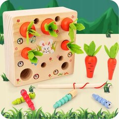 Montessori puinen kalastuspeli hinta ja tiedot | MalPlay Lapset | hobbyhall.fi