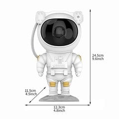 Astronautti LED 3D -valotehosteilla, projektori, yövalo hinta ja tiedot | Astronaut projector Lapset | hobbyhall.fi