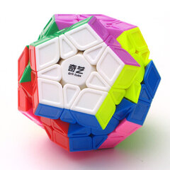 Ratkaisupeli Rubikin kuutio megaminx 3x3, ilman tarroja hinta ja tiedot | Megaminx Lelut yli 3-vuotiaille lapsille | hobbyhall.fi