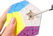 Ratkaisupeli Rubikin kuutio megaminx 3x3, ilman tarroja hinta ja tiedot | Kehittävät lelut | hobbyhall.fi