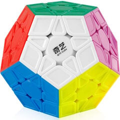 Ratkaisupeli Rubikin kuutio megaminx 3x3, ilman tarroja hinta ja tiedot | Megaminx Lelut yli 3-vuotiaille lapsille | hobbyhall.fi