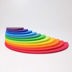 Grimms Semicircles Rainbow hinta ja tiedot | Kehittävät lelut | hobbyhall.fi