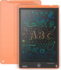 LCD-värillinen piirto- ja kirjoitustaulu, jossa on kynä lapsille - GOAPA, oranssi hinta ja tiedot | Goapa Lapset | hobbyhall.fi