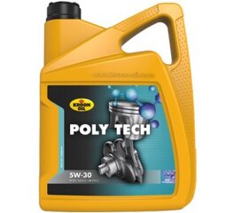 Kroon-Oil Poly Tech 5W-30 moottoriöljy, 5L hinta ja tiedot | Moottoriöljyt | hobbyhall.fi