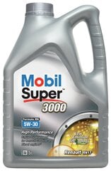 Moottoriöljy Mobil Super 3000 FR 5W-30, 5L hinta ja tiedot | Moottoriöljyt | hobbyhall.fi