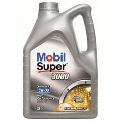 Moottoriöljy Mobil Super 3000 FR 5W-30, 5L hinta ja tiedot | Moottoriöljyt | hobbyhall.fi