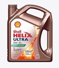 Shell Hellix ULTRA SP 0W-20 moottoriöljy, 5L hinta ja tiedot | Moottoriöljyt | hobbyhall.fi