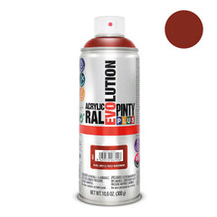 Aerosoli akryylimaali punainen RAL 8012 PintyPlus Evolution 400ml hinta ja tiedot | PintyPlus Maalit, laastit ja maalaustarvikkeet | hobbyhall.fi