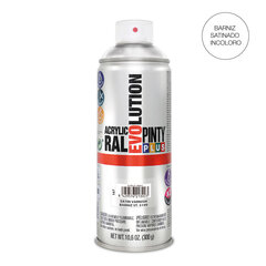 Aerosoli akryylilakka satiini PintyPlus Evolution 400ml hinta ja tiedot | PintyPlus Maalit, laastit ja maalaustarvikkeet | hobbyhall.fi