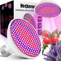 LED-lamppu kasveille / Phyto lamppu / E27 E04-252 hinta ja tiedot | Sisäpuutarhat ja kasvilamput | hobbyhall.fi