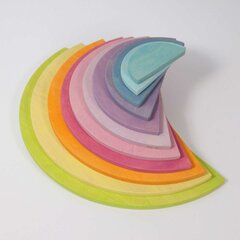 Grimms Semicircles Pastel hinta ja tiedot | Kehittävät lelut | hobbyhall.fi