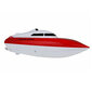 Kaukosäädinvene 4CH Mini CP802, punainen hinta ja tiedot | Poikien lelut | hobbyhall.fi