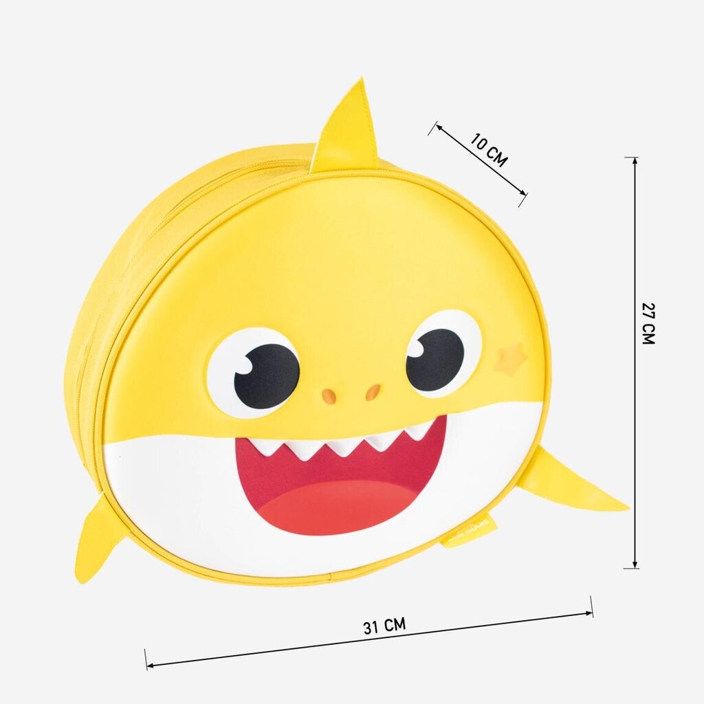 Reppu lapsille Baby Shark, keltainen hinta ja tiedot | Koulureput ja -laukut | hobbyhall.fi