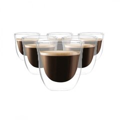 Thermo kahvikupit espresso, 70 ml hinta ja tiedot | Lasit, mukit ja kannut | hobbyhall.fi