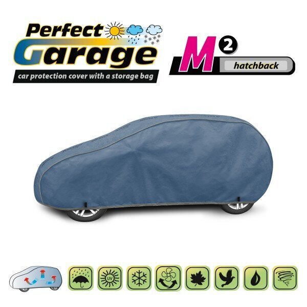 Hatchback autosuoja pehmeällä vuorauksella 380-405cm M2 Kegel-Blazusiak 5-4626-249-4030 hinta ja tiedot | Lisätarvikkeet autoiluun | hobbyhall.fi