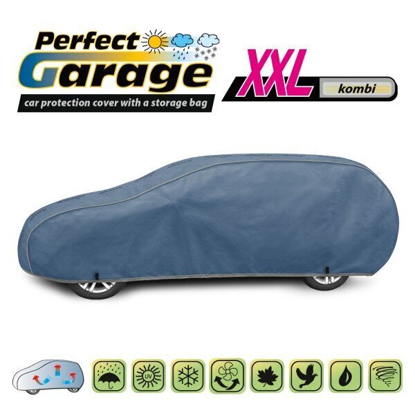 Pehmeä vuorattu auton suojus 485-497cm XXL Kegel-Blazusiak 5-4630-249-4030 hinta ja tiedot | Lisätarvikkeet autoiluun | hobbyhall.fi