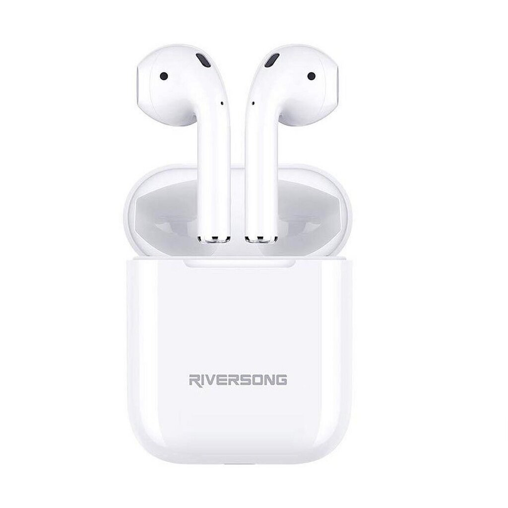 Tws kuulokkeet Riversong Air X5+, valkoinen hinta ja tiedot | Kuulokkeet | hobbyhall.fi