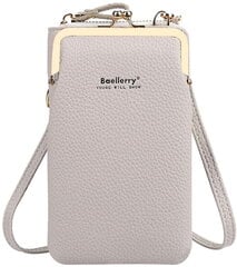 Mini lompakko, käsilaukku naisille D27, beige hinta ja tiedot | Naisten lompakot | hobbyhall.fi