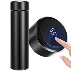 Termosmuki lämpötilan osoittimella 500ml LCD-näyttö Smart Thermos hinta ja tiedot | Termoskannut ja termosmukit | hobbyhall.fi