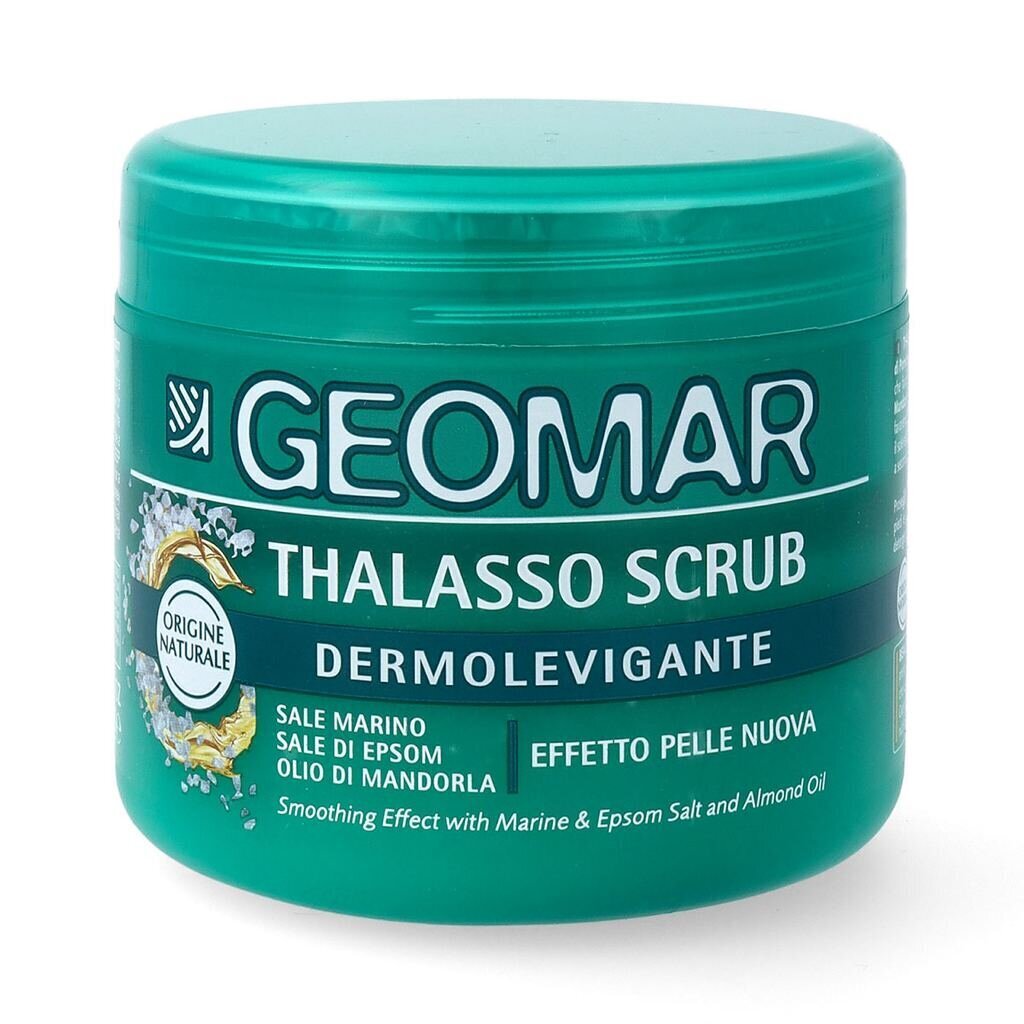 Vartalokuorinta Geomar Thalasso Dermolevigante, 600 g hinta ja tiedot | Vartalokuorinnat | hobbyhall.fi