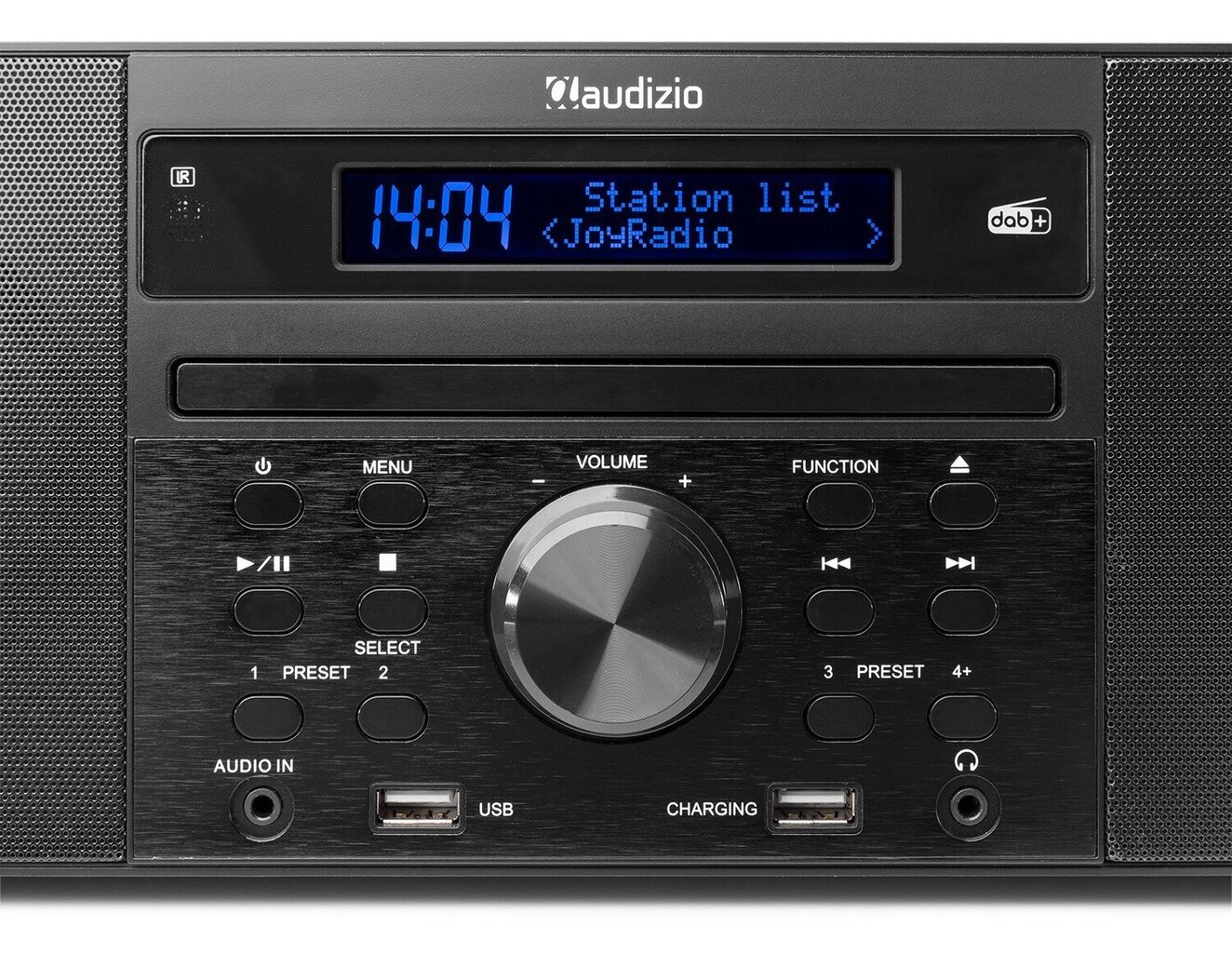 Audizio Prato musiikkikeskus CD/DAB+/FM/USB/BT musta hinta ja tiedot | Stereojärjestelmät | hobbyhall.fi